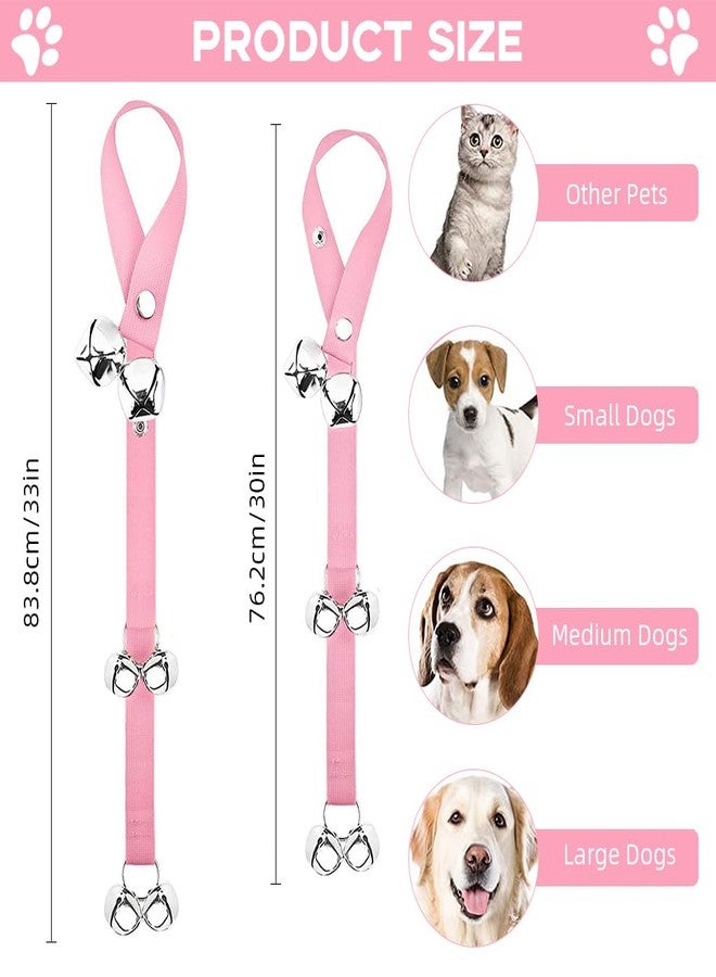 Qpets® Dog DoorBells, Dog Training Bells Dog Training Bell for Behavior Training & Communication, Door Hanging Bell for Puppies & Adult Dog, Use for Training Dog and Alerting Owners to Dogs Access - Image 2